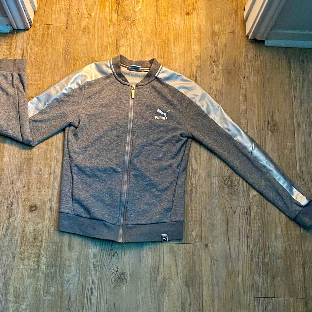 Gray Puma Sweater